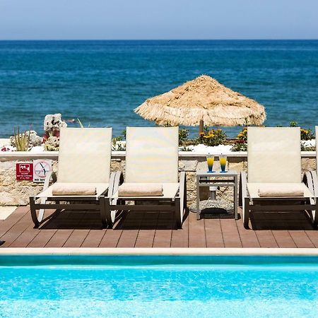 Iris Luxury Beach Front Residence With Pool & Bbq, By Thinkvilla Rethymno Exterior foto