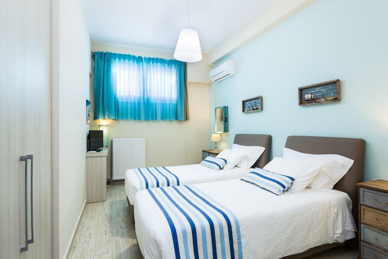 Iris Luxury Beach Front Residence With Pool & Bbq, By Thinkvilla Rethymno Exterior foto
